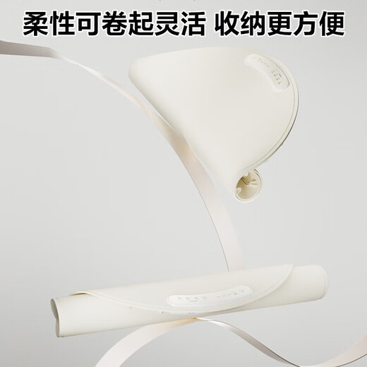 Supor Warming Chopping Board Multifunctional Food Insulation Hot Chopping Board Heating and Constant Temperature Table Mat Household Instant Heating 60CM Round Flexible Rollable Table Heating Plate Artifact-A Full Surface Fast Heating Can be rolled up and stored 3 levels of temperature adjustment - can heat 8 dishes at a time