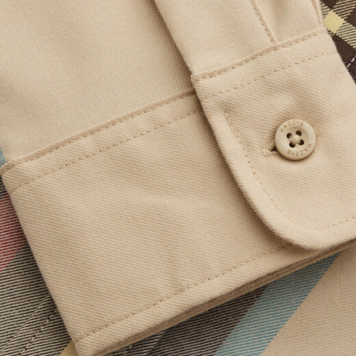 HAZZYS Women's Clothing 2025 Winter New Women's Plaid Commuting Casual Long-Sleeved Shirt Women's ASCSK1CDK21 Milky White IV S (155/80A 36)