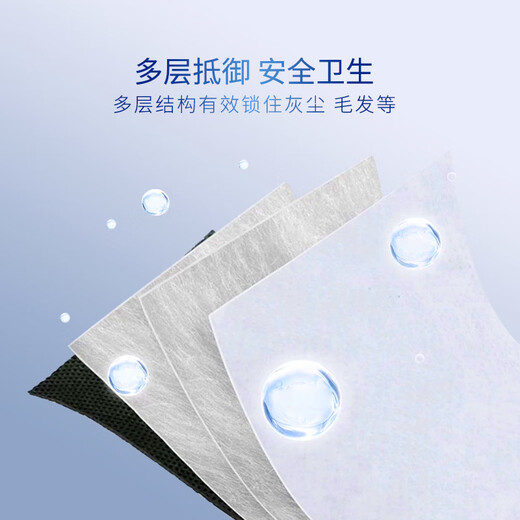 Shuangwei adapts to Ecovacs dust bag with T80S/T80/T50PRO/T50S/T50MAX/N50/X8/X9/X9PRO 5-pack KWS dust bag-T80