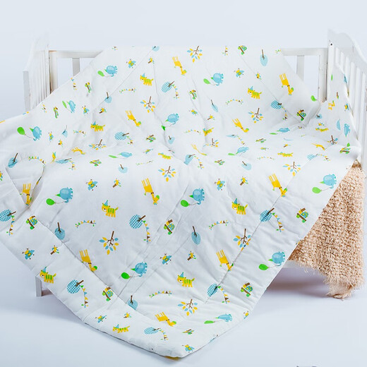 Xiqinbao baby quilt newborn baby cotton quilt kindergarten quilt 120*150cm pony 2.3Jin Jin equal to 0.5kg