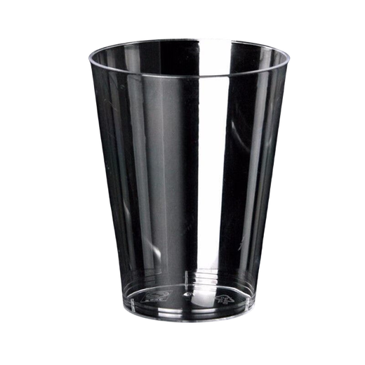 Kangenjia disposable hard transparent plastic cup aviation cup thickened household commercial space cup wine tasting cup straight 200ML thickened aviation cup 50 pieces