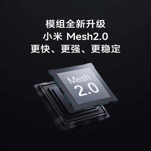 小米智能开关（双开）接入米家 单火零火兼容 超长寿命 开关面板