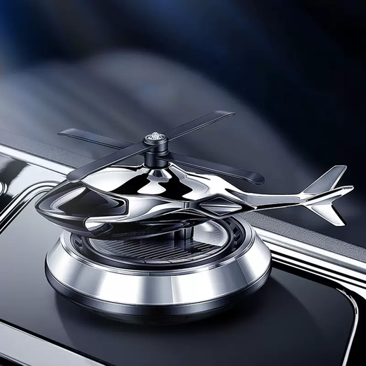 Yusenyi Mercedes-Benz Car Solar Aromatherapy S-Class E-Class E300GLE350 Perfume S400 Ornament GLS450 Car 1-Qingyang Osmanthus Light Energy Rotating Fashion Silver + 50ml Essence Supplement Liquid Other Fragrances