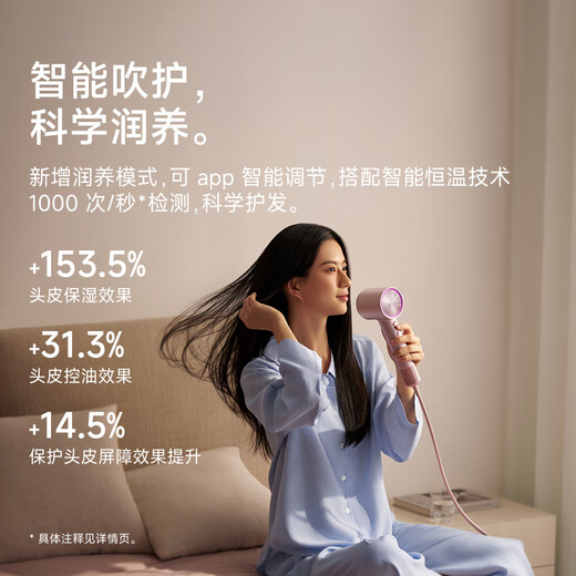 Laifen high-speed hair dryer Swift 04 quick-drying household hair dryer negative ion hair dryer birthday gift for girlfriend Swift 4 (standard version) pink