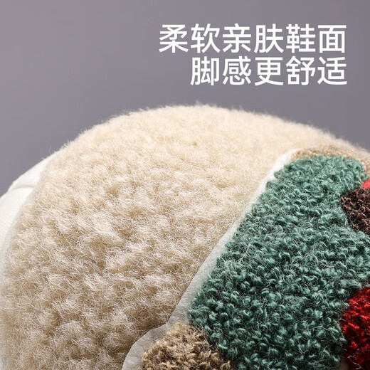 Balabala children's slippers cotton slippers boys cute girls indoor home children's bags and baby plush slippers