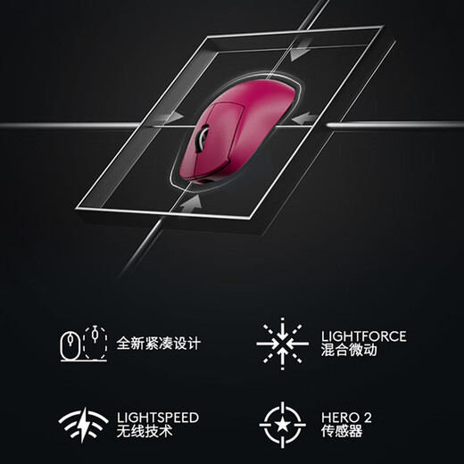 Logitech (G) GPW 4th Generation Puppy Shit King 4th Generation Wireless Dual-Mode E-Sports Gaming Mouse Suitable for Small Hands Female Gifts Same as Professional Players FPS Delta Gaming Mouse Suitable for Small Hands GPW Puppy Black + Desk Pad + Charging Base + Mouse Box