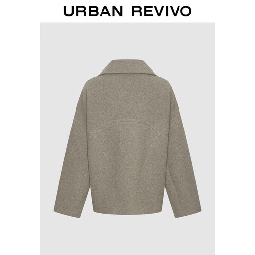 UR2025 new winter women's fashion trendy lapel pocket ultra-loose jacket UWJ150104