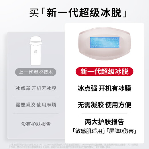 Ulike Government Subsidy Air4 Sapphire Freezing Point Hair Removal Device for Body Men's Hair Removal Birthday Gift Female Beauty Device for Girlfriend