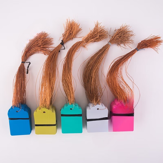 Arbor Day tag, plant tag, hanging tag, sapling, tree adoption tag, children's name information, plastic waterproof tag, 3*4.5cm blue, 100 pieces