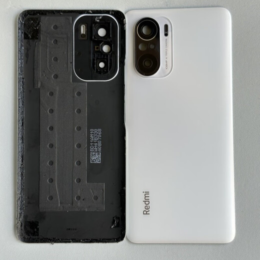 Suitable for original disassembly of Redmi K40 back cover Redmik40 disassembly glass back cover battery cover with frame K40 disassembly back cover Fantasy 95 new without frame