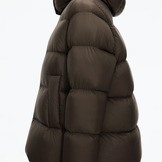 Jiangnan Buyi (JNBY) Bai Yueguang 25th winter new down jacket of the same style in the mall A-type loose side zipper 5X0C10110 201/Ancai M