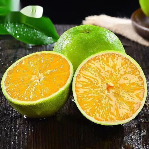 Lemon Bang Yunnan Green and Yellow Peeled Rock Sugar Oranges Seasonal Fresh Fruit Picking Straight from the Source 55mm-60mm 5Jin Jin is equal to 0.5kg Net weight in box 4.5Jin Jin is equal to 0.5kg