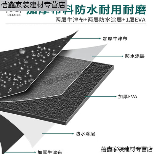 Chiweng Electrician Tool Bag Portable Electrician Waist Bag Multifunctional Hardware Repair Site Special Extra Thick Wear-Resistant Storage Bag Thickened Wear-Resistant Seven-hole Waist Bag with Belt