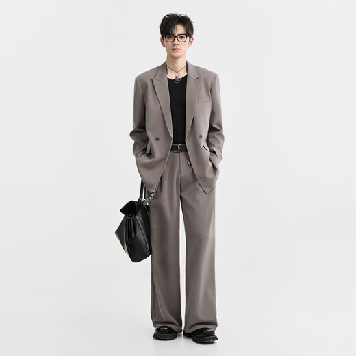 Earl Zall Tencel Wool High-Quality Spring and Autumn Loose Business Commuting Casual Suit Single Jacket Engagement Suit Thin Section