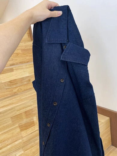 Xiaohongshu’s most popular style is layered with two-piece autumn and winter tops, a retro denim shirt and a sweater vest. Dark blue denim shirt S 80100Jin Jin is equal to 0.5kg. One size fits all