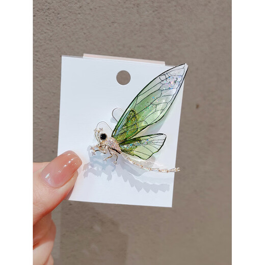SNQP niche design dragonfly brooch light luxury suit pin personalized fashion corsage accessories LY3627 brooch-dragonfly