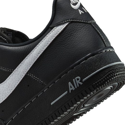 Nike NIKE Men's Air Force 1 AF1 New Year's Gift Sports Shoes HQ2037-006 Black Gray 42