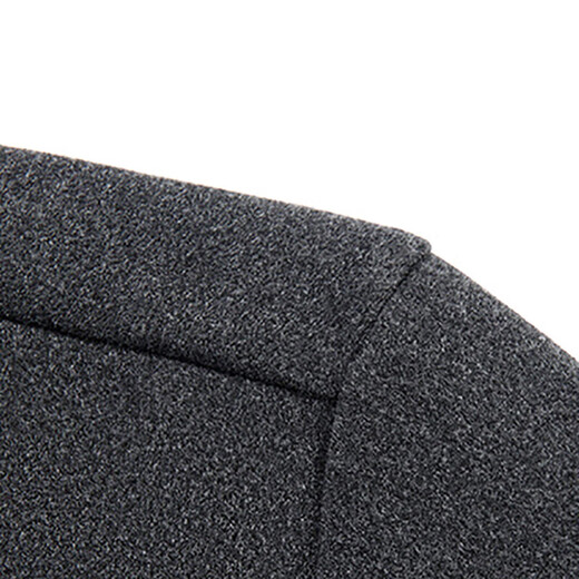 XJSGS international luxury high-end brand men's sweater spring and autumn new fake two-piece casual business sweater bottoming shirt high-end black ready stock XL recommended weight 135-150Jin Jin equals 0.5 kg