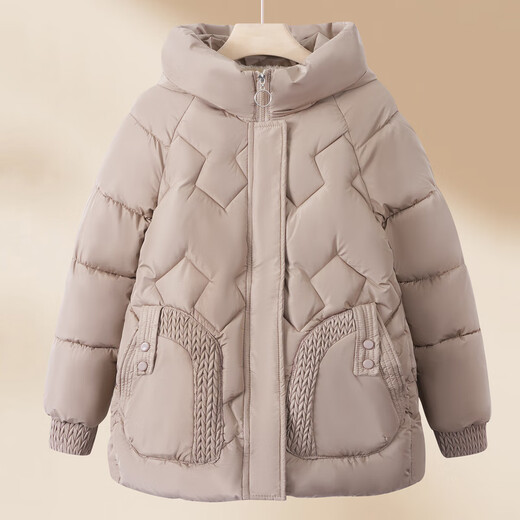Hodo mother autumn and winter velvet jacket and cotton coat for women 2025 new style middle-aged and elderly women 50 and 60 years old style cotton-padded jacket
