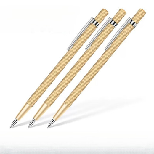 Jingming tungsten steel alloy scribing pen tile cutting pen steel plate drawing needle scriber metal scribing pen gold scribing pen 1 piece
