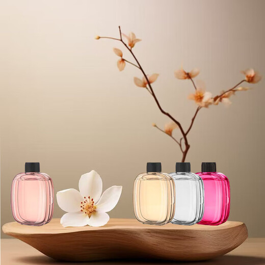 Aromatherapy machine, automatic fragrance spraying machine, deodorizing and odor-free fragrance machine, home office silent fragrance diffuser, hotel, public place, leisure club fragrance machine, long-lasting fresh air V01 aromatherapy machine 1 set + 3 bottles of perfume