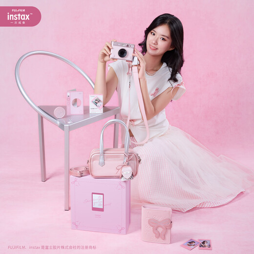 INSTAX Fuji One-time Imaging mini Evo gift box set Gentle Rose
