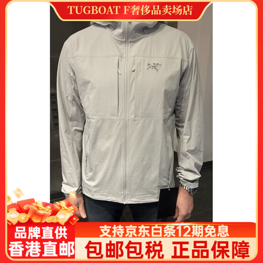 Arc'teryx (ARC TERYX) - Men's Soft Shell 24 Gamma Lightweight Jacket Solitude Secret Gray 9196 XS