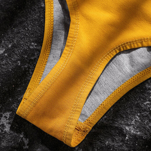 Men's T-string sexy U-convex sports underwear letter low-waist fitness seamless briefs cotton T-string pants black M