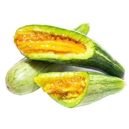 Croissant Melon Seeds, High Yield, Super Sweet Thin Skin Croissant Seeds, Balcony Flower Potted Fruit and Vegetable Seeds, Croissant Seeds, 2 packs of about 200 seeds