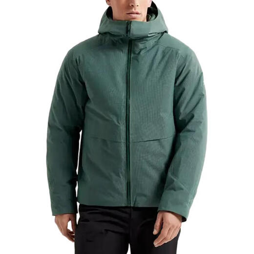 Arc'teryx (ARC TERYX) New Year's gift Russet down jacket solid color warm windproof breathable waterproof hooded down jacket men black/black M