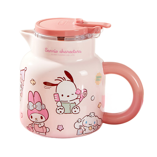 MARSICA Sanrio insulated kettle office small thermos tea kettle household hot kettle stew teapot dormitory afternoon tea set single teapot 780ml Sanrio official genuine