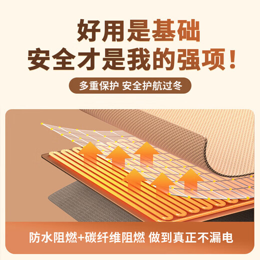 That thing graphene electric heating shawl blanket heating warm-up blanket USB powered heating blanket leg warmer hand warmer artifact washable outdoor household artifact single office nap blanket eight-zone heating anti-leakage electricity skin-friendly cloud velvet without power bank