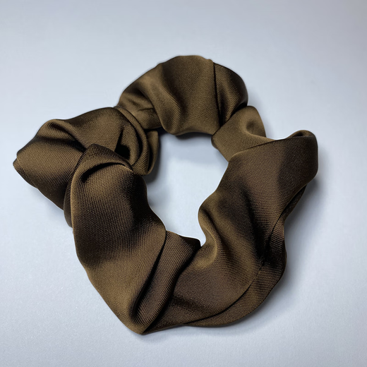 Ye Feili French satin large intestine hair tie low ponytail ball scalp tendon headband leather case elegant hair accessories set of two