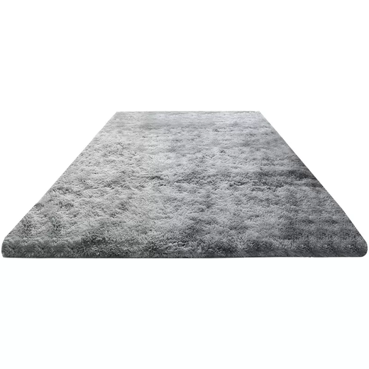 Yusenyi long hair carpet bedroom bedside blanket full of princess room girl's cloakroom photo gray carpet floor coffee color 200160 cm