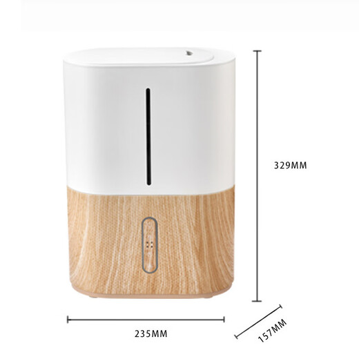 LZJV ultrasonic humidifier bedroom home commercial electrolytic atomizer 3L large fog desktop silent humidifier