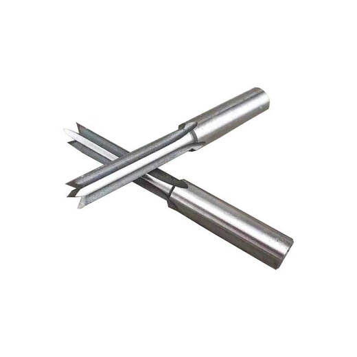 Diamond woodworking square eye drill bit dovetail knife round tenon drill bit swing drill woodworking high speed steel drill bit opening drill bit 100*H7*2T