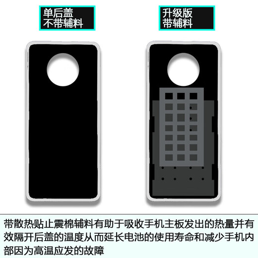 Original suitable for OnePlus 7t glass back cover 1+7T back shell mobile phone battery cover back screen shell repair Ice Blue tempered glass back cover / high quality OnePlus One Plus