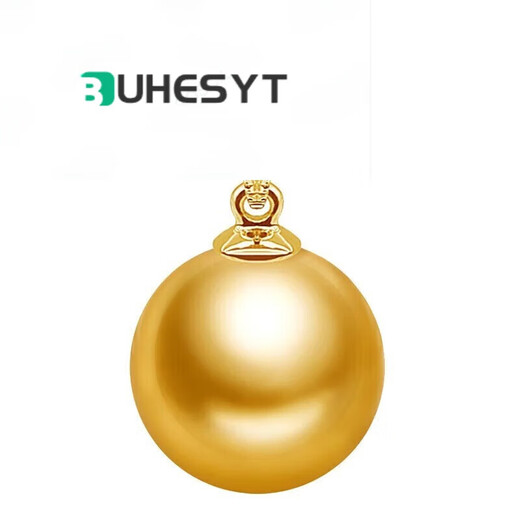 Buhesyt selects South Sea gold bead pendant gold inlaid diamond seawater pearl pendant single piece as a gift for mother-in-law or girlfriend 9-10mm