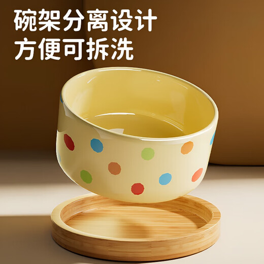 WCZ德国恒温猫咪饮水机酸奶机冬季加热罐头喝水碗陶瓷保温喂水饮水 釉黑350ml陶瓷碗+2档恒温垫