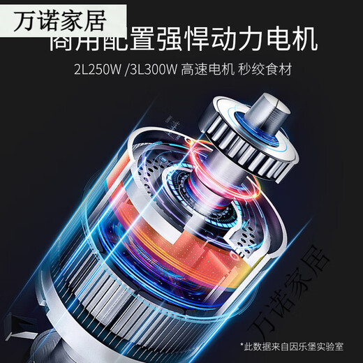 Household garlic machine, electric garlic beater, restaurant commercial garlic mince, garlic pulling, cutting, pressing, garlic smashing artifact, 3-liter glass cup 300W2