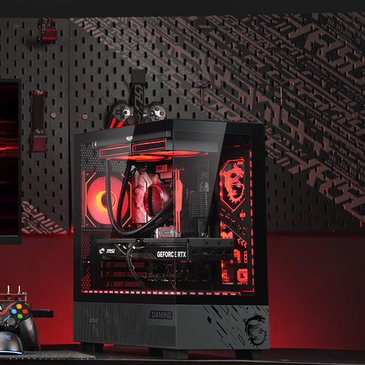 MSI i5 13400F/14600KF/5060TI/5070 assembly computer e-sports host AI designer desktop game host DIY assembly machine 12400F+3050丨一