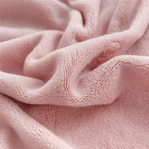 Nanjiren Milk Velvet Bed Sheet 1.8x2m Double 1.5x2m Mattress Protector Winter Baby Velvet Coral Velvet Bedspread Cover Bean Paste Powder All-Inclusive Non-Slip Thickened Warm Single Bed Sheet 90cm*200cm