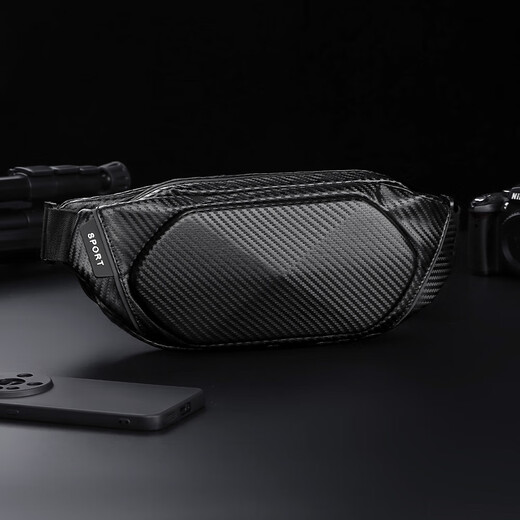 Neue trendige Marken-Hüfttasche für Herren, multifunktionale Brusttasche, Umhängetasche, Umhängetasche, leichter Luxus, modisch, vielseitig, hochwertig, schlicht, grau