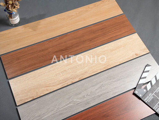 Pupan wood grain brick 150x800 Japanese-style wood color 200x1000 bedroom floor tiles 15838 150x800