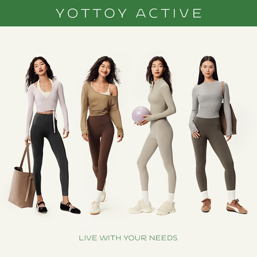 Yottoy Cloud Pants AIR Yoga Pants Women's Naked Feeling Fitness High Waist Hip Lifting Pilates Training Wear Set Cloud Pants Air Dark Carbon Gray - Nude Feeling Fit丨Lightweight and Comfortable L