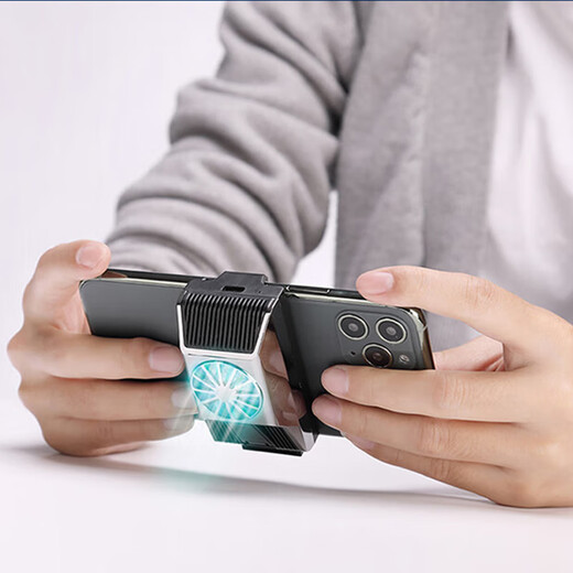 Stike mobile phone radiator semiconductor ice-sealed cooling back clip patch water-cooling fan suitable for Black Shark Apple King of Glory chicken game peripherals auxiliary cooling artifact handle