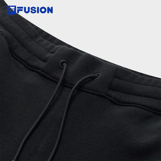 FILAFUSION Fila trendy brand knitted trousers for women 2025 autumn fashion loose straight casual pants