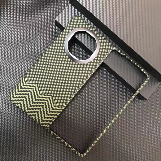 Huawei (HUAWEI) original quality Beijing rare product wavy pattern stitching Huawei mateX5 Kevlar mobile phone case slim classic 1500D rough crater single back cover Huawei Mate X5