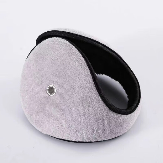 Levison's new winter earmuffs for men and women, plus velvet, thickening, ear protection, windproof earmuffs, cold and antifreeze earmuffs, black - earpiece type