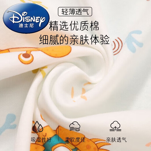 Disney Newborn Diaper Baby Thickened Cotton Diaper Washable Baby Urinary Ring Separator Diaper Cotton Type A Mustard Seed Cartoon Color Mix and Match - Type A Pure Cotton 30*40cm 5 Trial Packs 1 Diaper Buckle Free